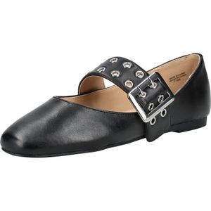 STEVE MADDEN Ballerina met riempjes  zwart