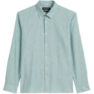 Marc O'Polo - Herenhemd - Gestreept - Biologisch Katoen - Shaped Fit