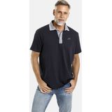 Jan Vanderstorm - Poloshirt - Donkerblauw - Jersey - Grote Maten
