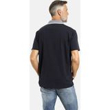 Jan Vanderstorm - Poloshirt - Donkerblauw - Jersey - Grote Maten