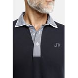 Jan Vanderstorm - Poloshirt - Donkerblauw - Jersey - Grote Maten