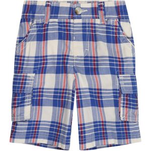 GAP Broek  ivoor / royal blue/koningsblauw / cranberry