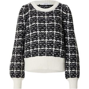ABOUT YOU Trui 'Eliza'  zwart / wit