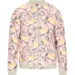 MO - Tussenjas - Crème - Bomberjack - Licht Gevoerd - Bloemenprint