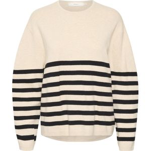 InWear Trui  beige gemêleerd / zwart