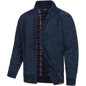 INDICODE JEANS Gebreid vest ' INFilion '  marine