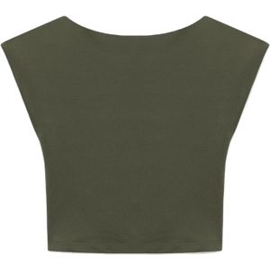 No Matter What Top  kaki