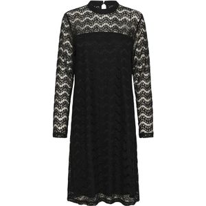 Cream Jurk 'Juria'  zwart