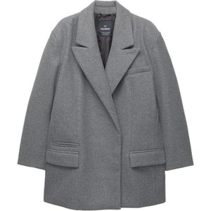 Pull&Bear Tussenmantel  grijs gemêleerd