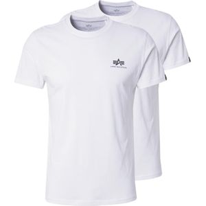 Alpha Industries - Basic T Small Logo - T-shirt - Zwart - 100% Katoen