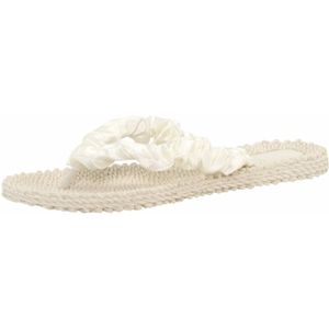 ILSE JACOBSEN Teenslipper 'Cheerful06'  offwhite