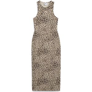 Puma - Select Leo Luxe - Jurk - Luipaardprint - Slanke Pasvorm