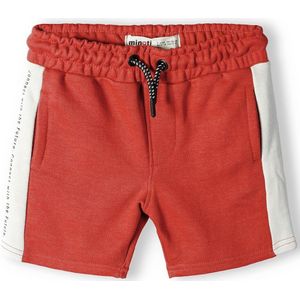 MINOTI Broek  rood / zwart / wit