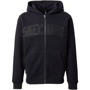 SKECHERS Sportsweatvest  zwart