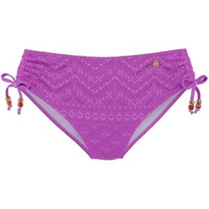 Bikinibroekje - Effen - Gevoerd - Regular Fit - Mid Waist