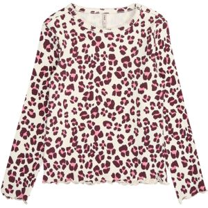 Only Mini Shirt 'KMGTRINNY'  crème / rosa / bourgogne