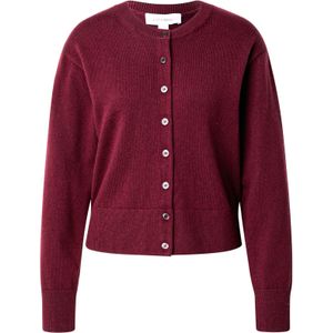 & Other Stories Gebreid vest  wijnrood