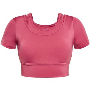 IZIA Shirt  donkerroze