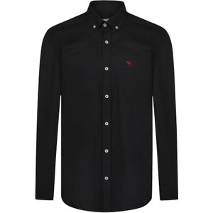 Felix Hardy - Overhemd - Zwart - 97% Katoen - Heren
