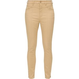 Capri Broek - Zwart - Katoenmix met Stretch