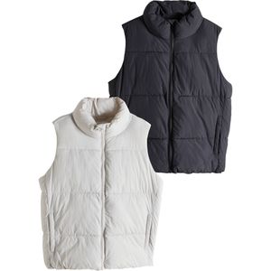 The Set Bodywarmer  grijs / zwart