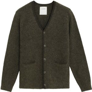 Scalpers Gebreid vest  kaki