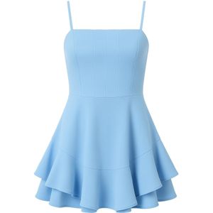 WOMAN VISION Cocktailjurk  hemelsblauw