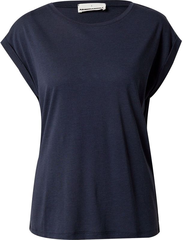 ARMEDANGELS - Jilaana - Dames-T-shirt - Effen - Ronde Hals - Korte Mouwen