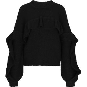 MYMO Oversized trui 'Young Fashion'  zwart