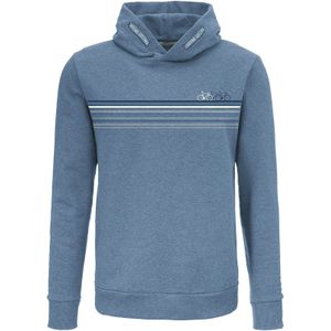 GREENBOMB Sweatshirt 'Bike Fast'  marine / enziaan / lichtblauw / wit