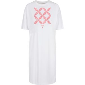 F4NT4STIC Jurk  pink / wit