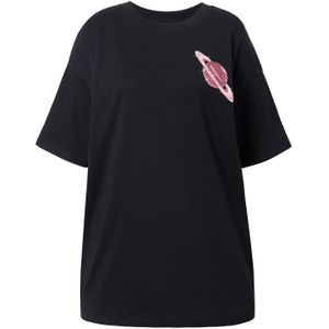 Studio Untold Shirt  lichtroze / zwart