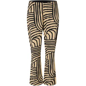 Masai Broek  beige / zwart