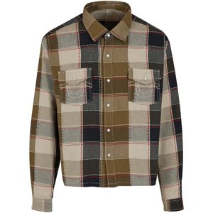 True Religion Overhemd  beige / bruin / rood / zwart