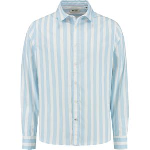 Shiwi Overhemd 'Rick'  blauw / wit