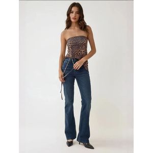 Hiccup Top  bruin / lichtbruin / donkerbruin