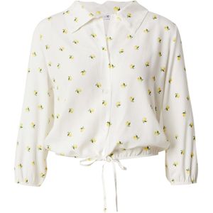 Hailys Blouse 'Ka44rena'  citroen / groen / wit
