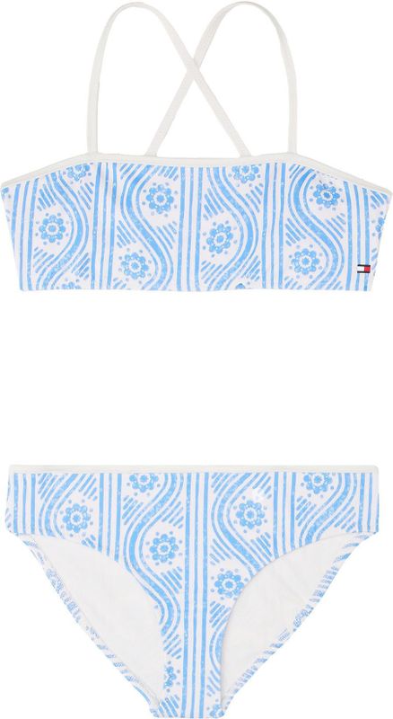 TOMMY HILFIGER - Bikini - Lichtblauw/Wit - Bralette