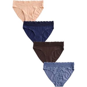 Next Slip  beige / blauw / marine / bruin