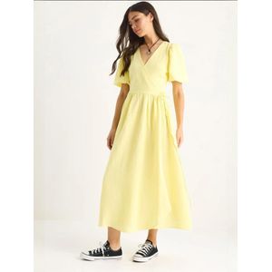 Bianco Lucci Jurk  geel