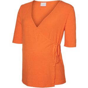 MAMALICIOUS Shirt 'Alaia'  oranje