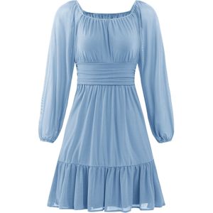 Imily Bela Jurk  hemelsblauw