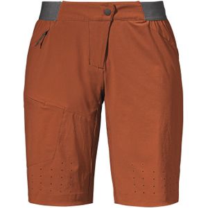 Schöffel - Mellow Trail - Korte Broeken - Rood - Regular Fit
