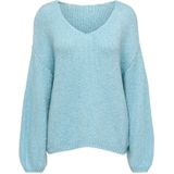 JDY Trui 'JDYDINEA'  hemelsblauw