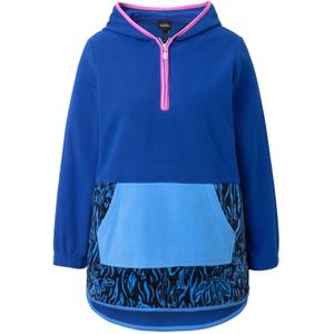 Ulla Popken Sweatshirt  blauw / blauw denim / lichtroze / zwart
