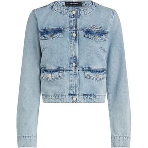 Karl Lagerfeld Tussenjas  blauw denim