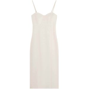 Scalpers Jurk 'Nacar'  beige / natuurwit