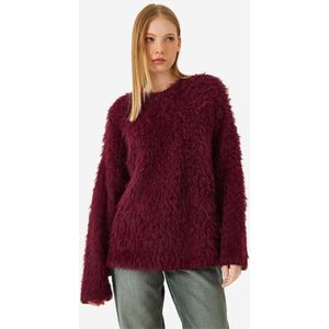 Bianco Lucci Oversized trui  bourgogne