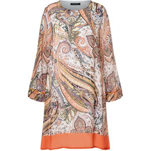 Ana Alcazar Jurk 'Zenna'  lila / oranje / zwart / offwhite