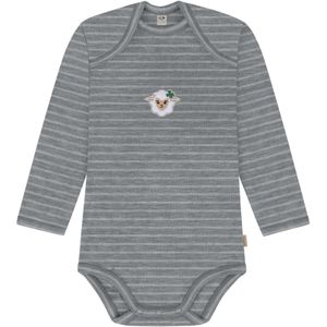normani Rompertje/body 'Auckland'  grijs / grijs gemêleerd